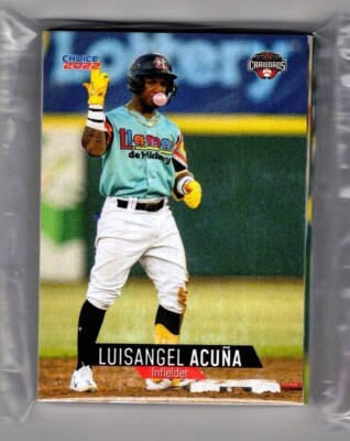 2022 HICKORY CRAWDADS TEAM SET # 2  NEW COMPLETE - EVAN CARTER - LUIS ACUNA