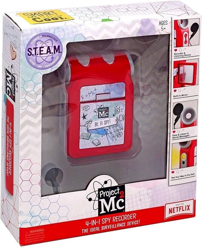 Project Mc2 Spy Gadgets 4 in 1 Spy Recorder New