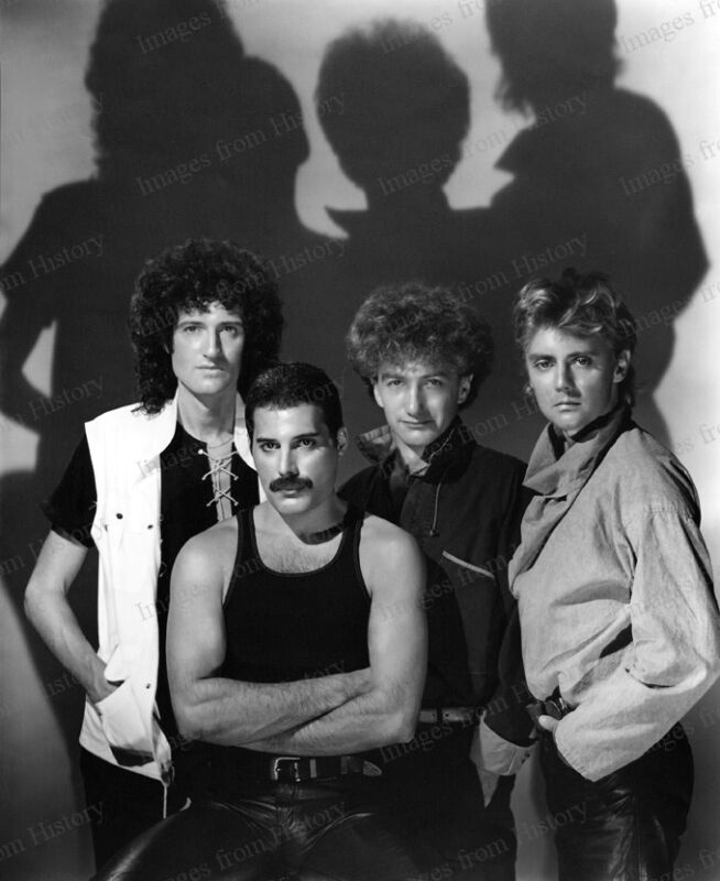8x10 Print Freddie Mercury Brian John Deacon May Roger Taylor Queen #QQN