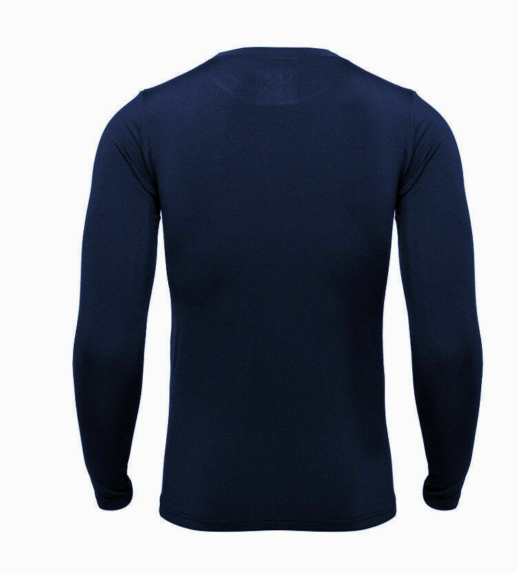 Mens Winter Ultra-Soft Fleece Lined Thermal Top & Bottom Long John Underwear Set