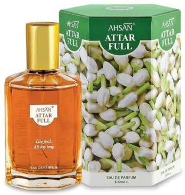 NEW AHSAN ATTAR FULL JASMINE PERFUME OIL FOR MEN & WOMEN LIMITED EDITION- 100 ML