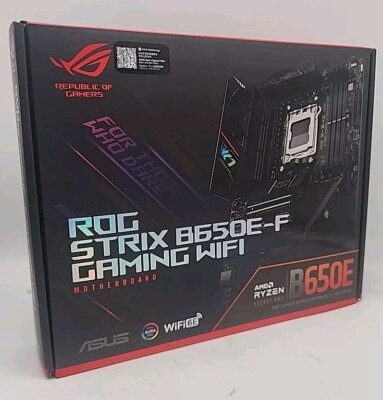 ASUS ROG STRIX B650E-F WiFi6e Socket AM5 AMD Gaming Motherboard
