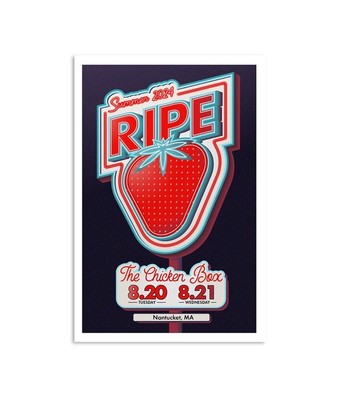 Ripe The Chicken Box August 20-21, 2024 Music Tour Poster