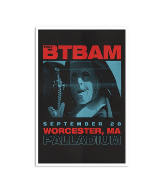 Poster 2024 - Between The Buried And Me Tour Palladium-MA, Worcester, MA Sep 28