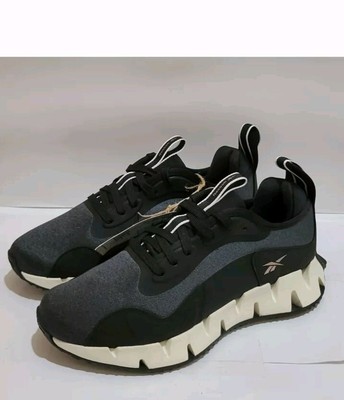 Reebok Zig Dynamica Women's Size 7 - Black Running Athletic Shoes 