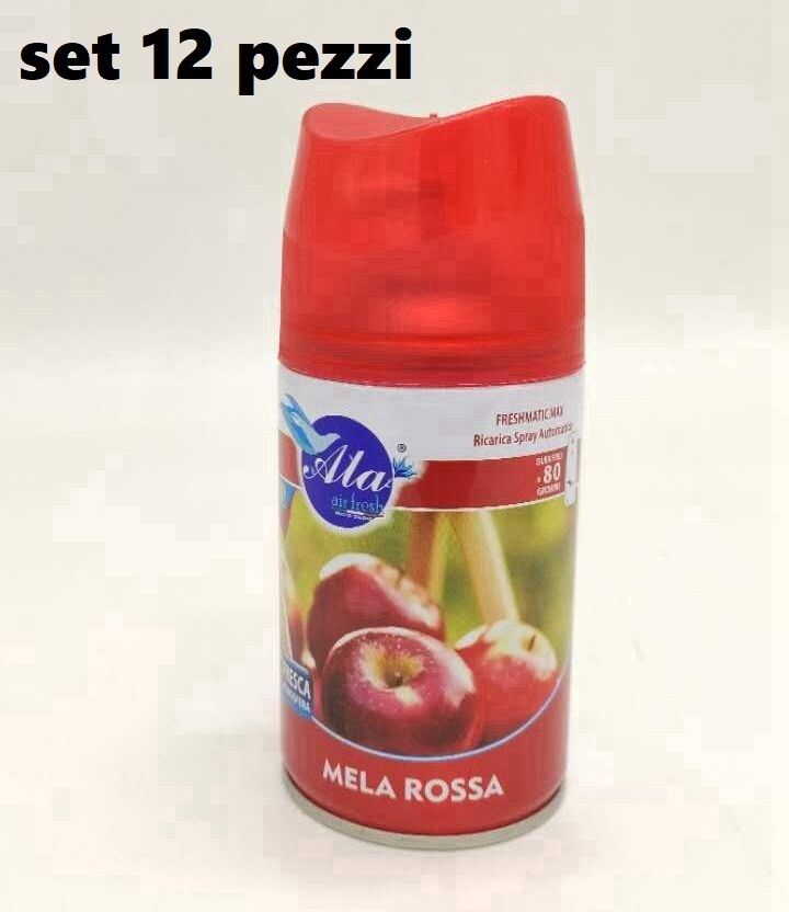 12 Pz Deodorante Spray Profumi Ambiente Mela Rossa Per AIR WICK/Glade bal