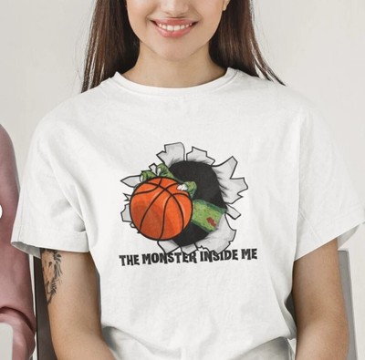 Basketball Halloween Shirt Basketball Shirt, The Monster Inside Me Halloween