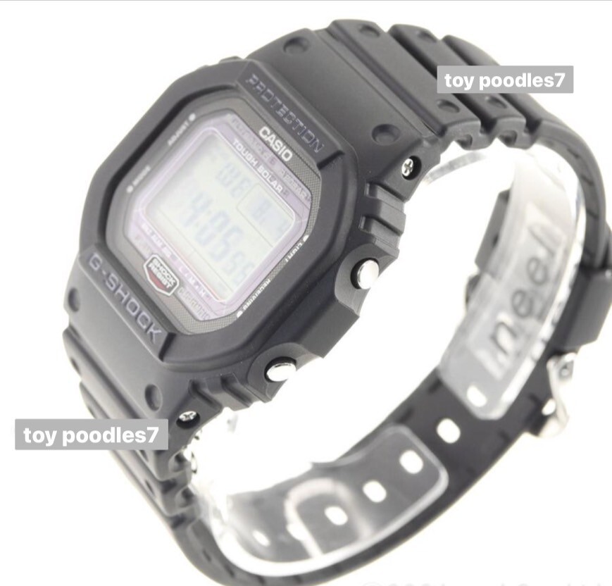 Pre-owned Casio G-shock Gw-5000u-1jf Black Color Solar Radiodigital Men's Watch In Box