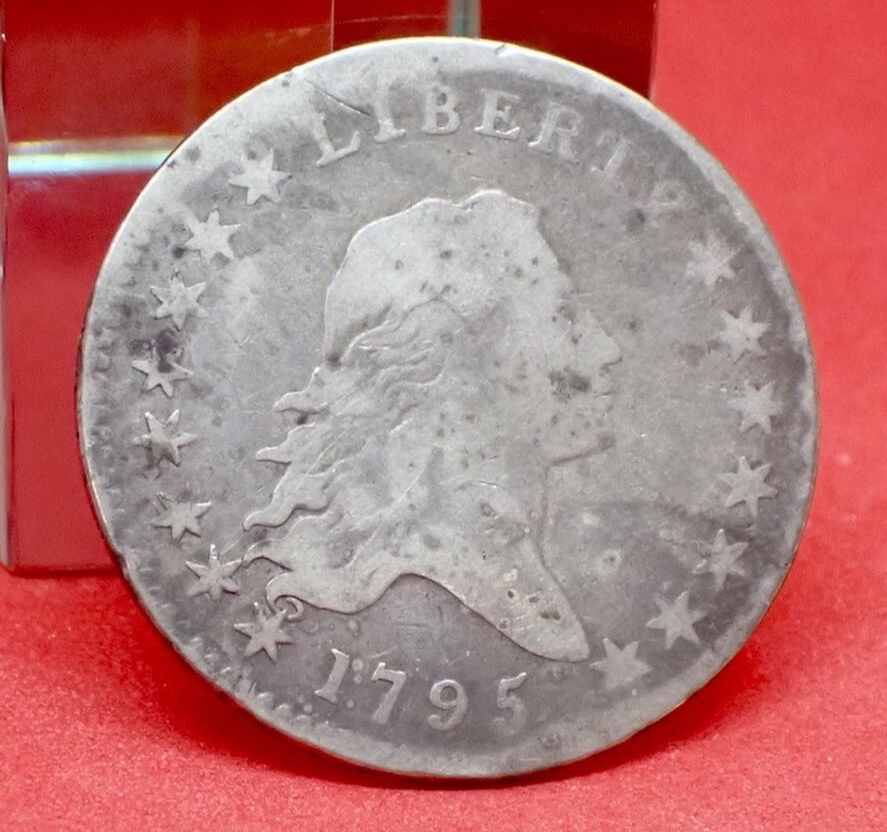 1795 Flowing Hair Half Dollar, Great Type Set Coin !
