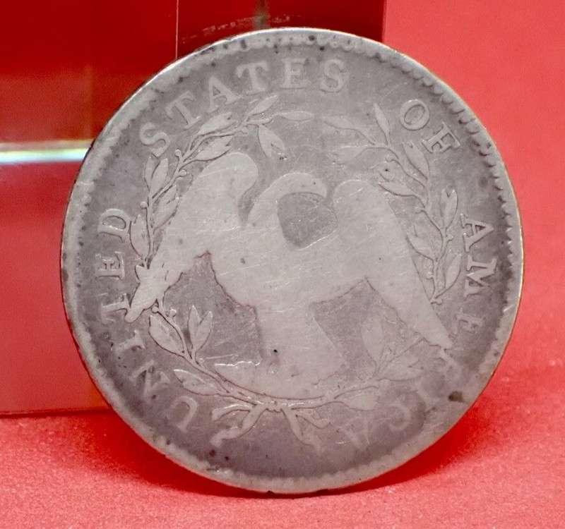 1795 Flowing Hair Half Dollar, Great Type Set Coin !