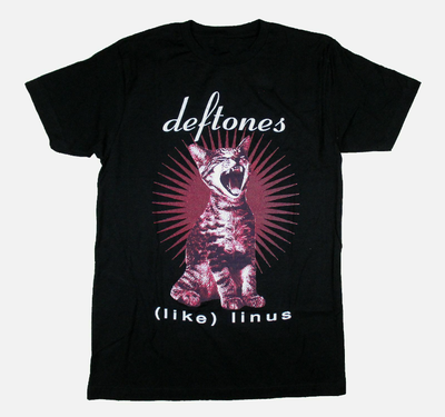 Deftones cat cheap shirt