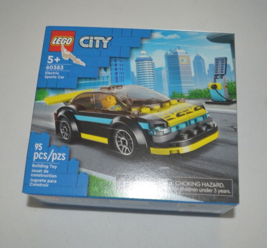 LEGO 2023 CITY # 60383 - ELECTRIC SPORTS CAR 95 PCS. FACTORY