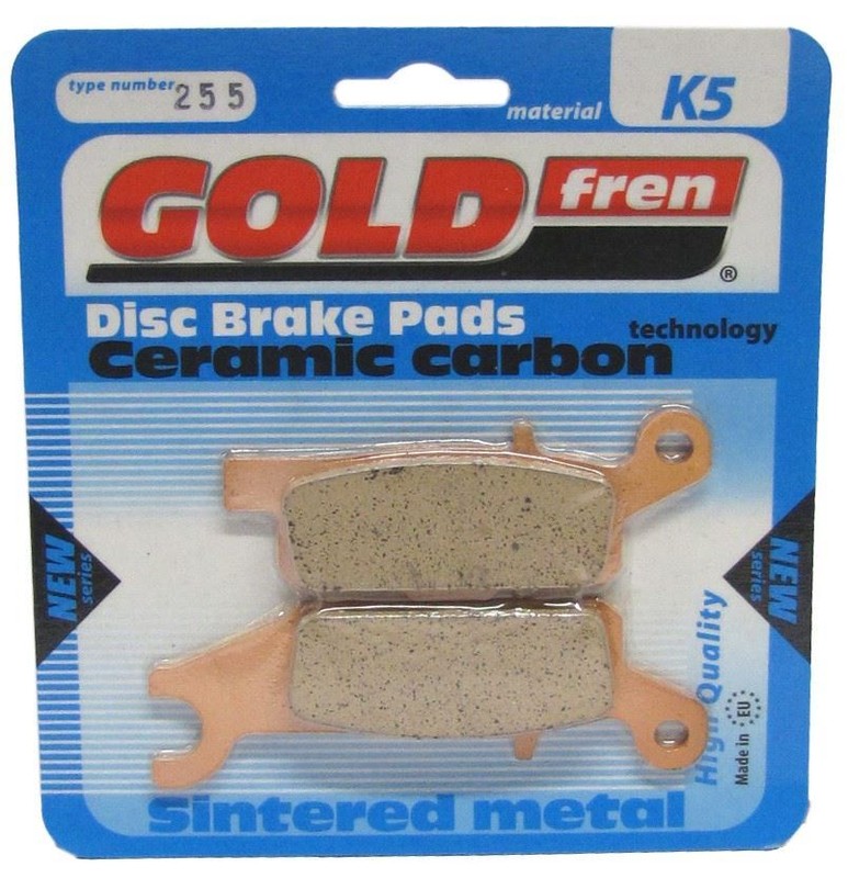 Goldfren Brake Pads K5-255,Fa445,Vd279,Sbs852,Fdb2233 Yfm700 Grizzly 