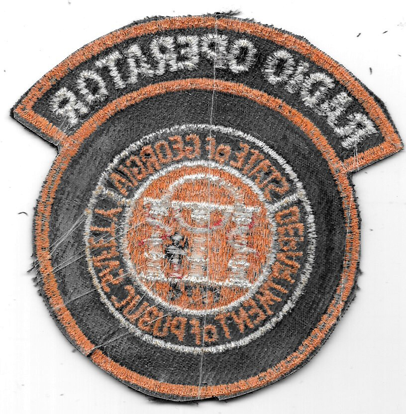 LAW ENFORCEMENT PATCH: OPERATIONS OF PUBLIC SAFETY GEORGIA - MEASURES 4