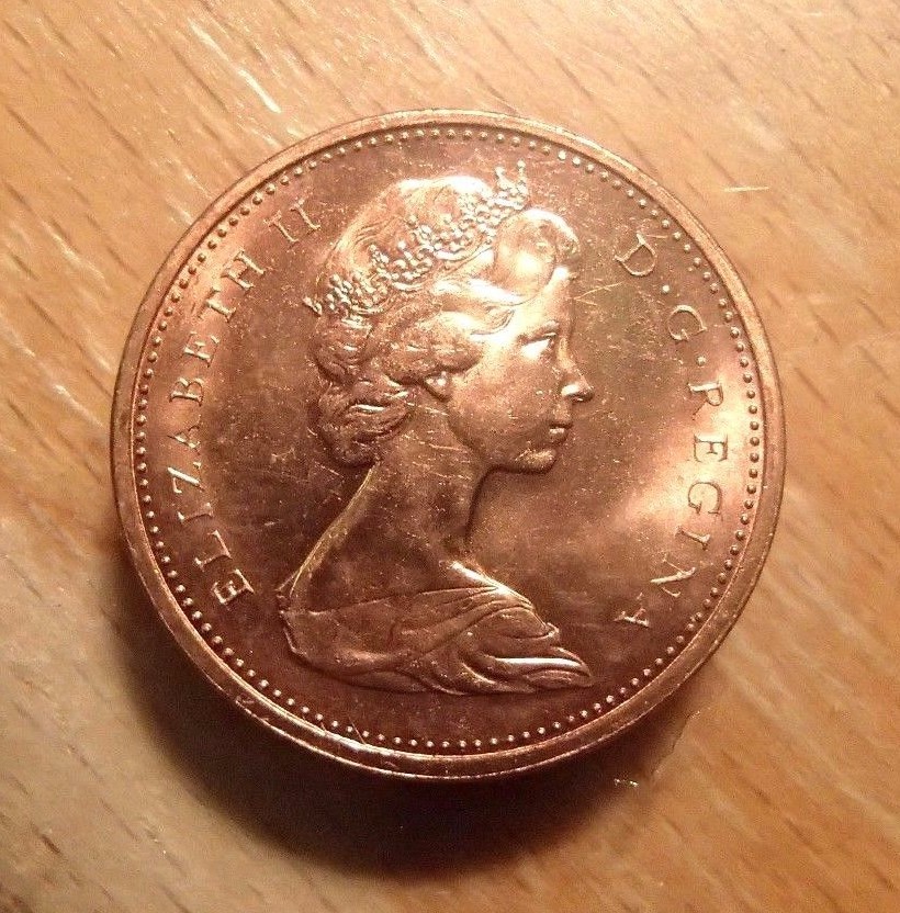 1972 CANADA CENT CHOICE FULL RED BRIGHT UNCIRCULATED