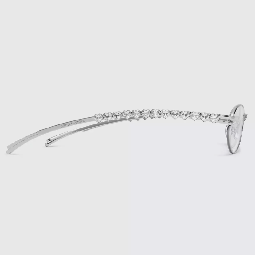 Pre-owned Gentle Monster X Jennie Jentle Salon Barrette 02 Silver Metal Clear ⭐tracking⭐
