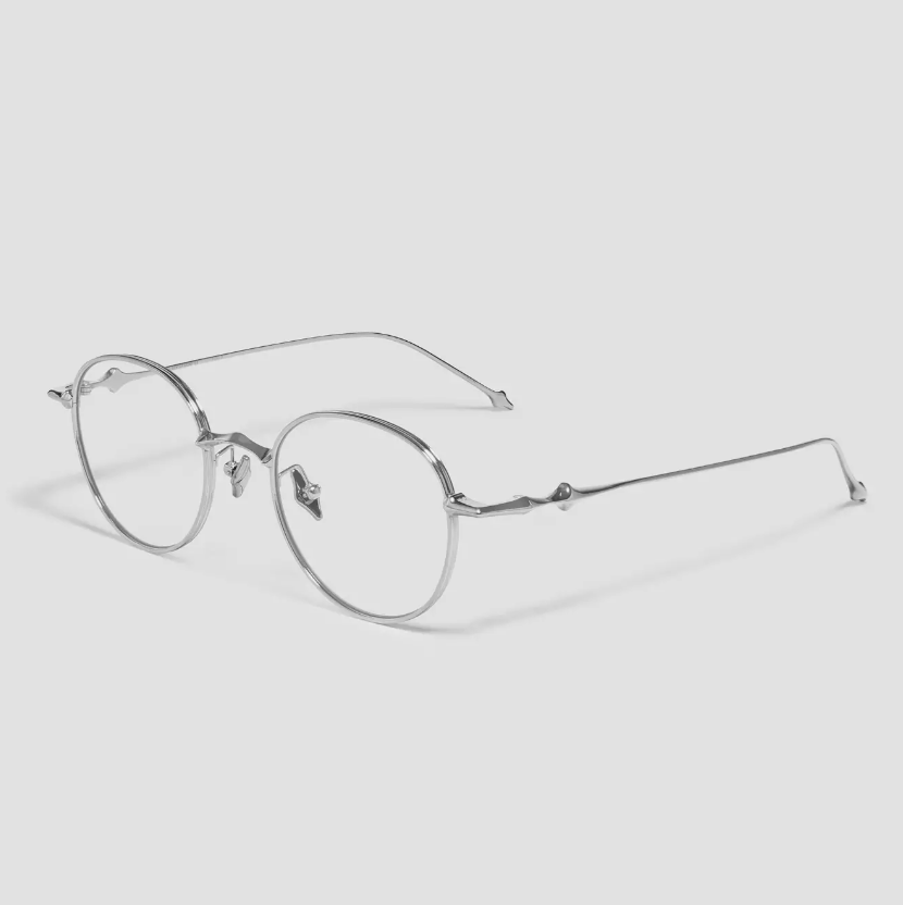Pre-owned Gentle Monster Ep 02 Silver Glasses ⭐tracking⭐ In Clear