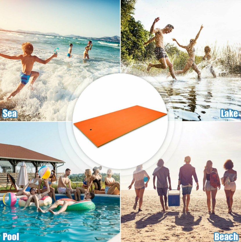 large floating water mat