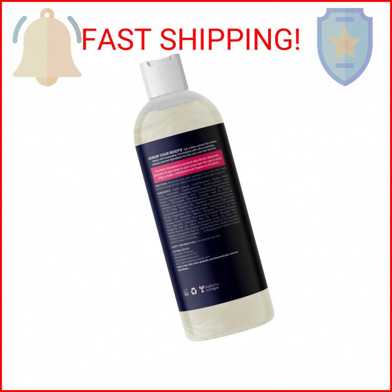 Biotin and Rosemary Shampoo for Thinning Hair - Sulfate Free Biotin Shampoo for