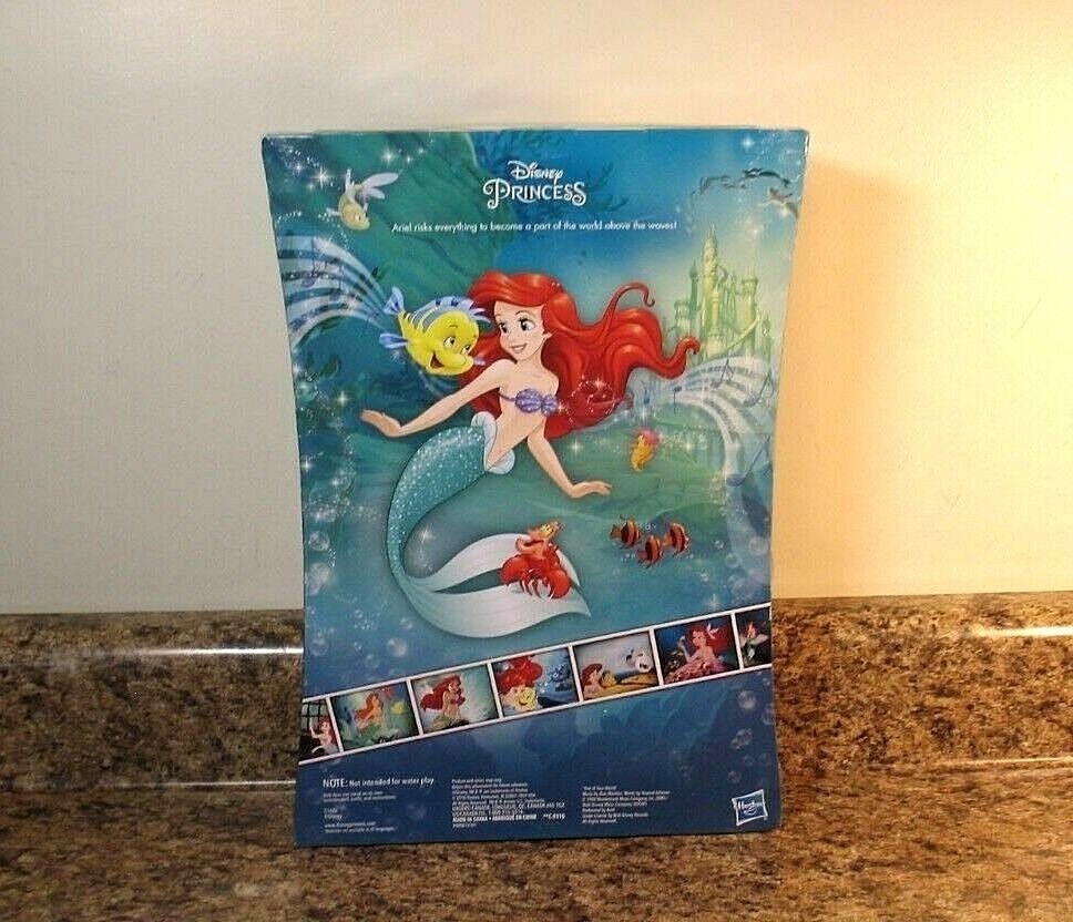 Disney Princess Musical Singing Ariel Fashion Doll The Little Mermaid NEW