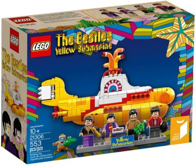 ビートルズ　フィギュア（レゴ風） Lego Ideas 21306 THE BEATLES - YELLOW SUBMARINE Minifigures