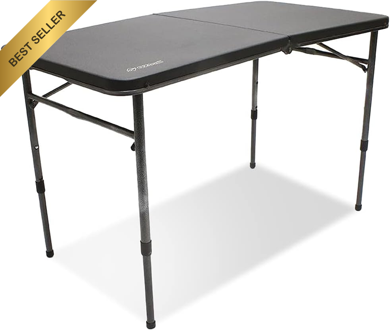 120cm Foldable Ironside Portable Folding Table for Camping Outdoor Use