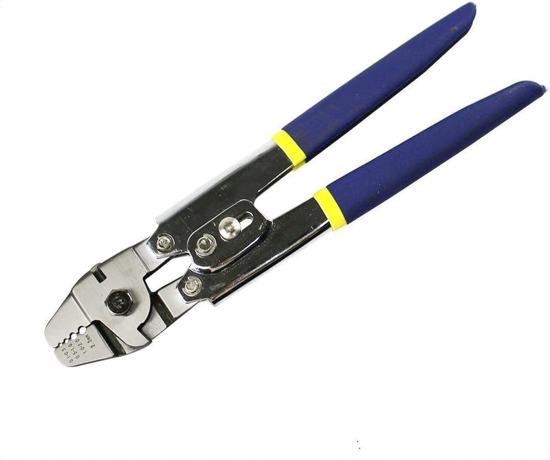 Wire Rope Crimping Tool Kit, Wire Rope Swager Crimper up to 2.2Mm with Aluminum
