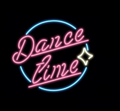 Dance Time Star Party Club Open 17''x16'' Neon Light Sign Lamp Display Wall Decor