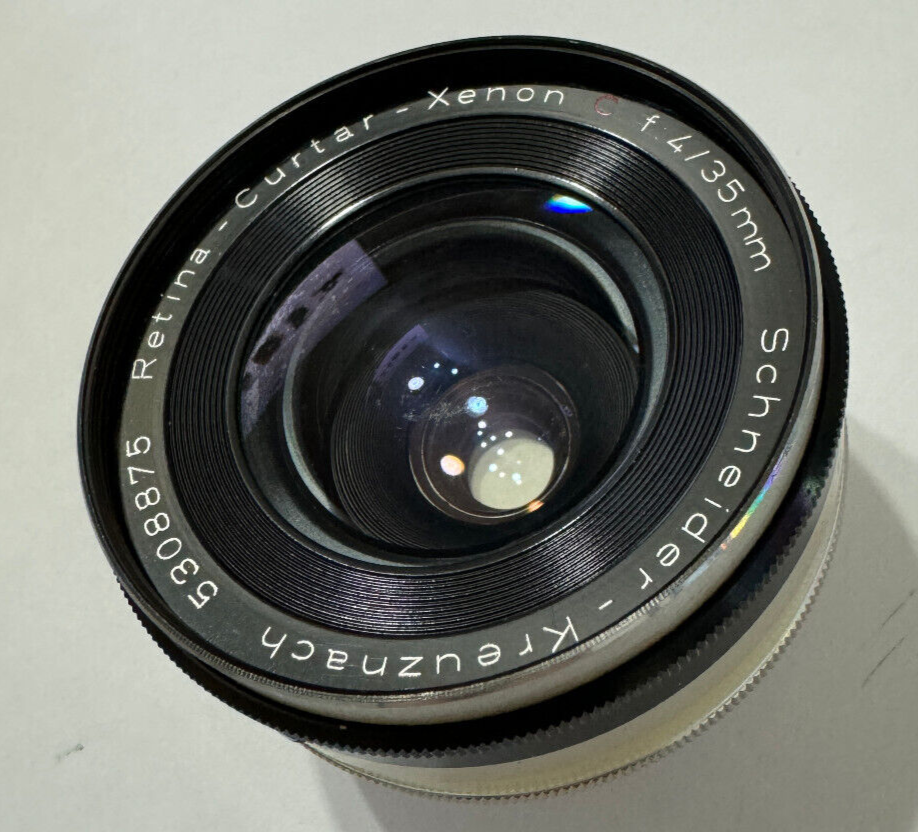 Vintage Schneider-Kreuznach Retina Curtar Xenon C 35mm f/4.0 Vintage Schneider-Kreuznach Retina Curtar Xenon C 35mm f/4.0