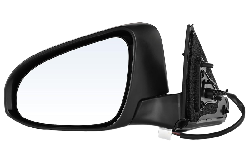 Driver Power Heated Manual Fold Black Mirror for Toyota Camry 2015-2017