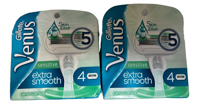 8ct Gillette Venus Sensitive Extra Smooth 5 Blade Cartridges
