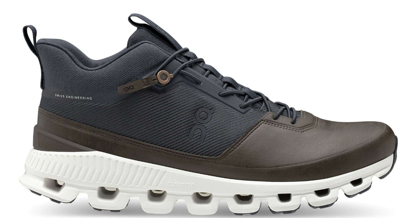 

Новые МУЖСКИЕ КРОССОВКИ ON CLOUD HI CASUAL SHOES Чернильный/Коричневый Белый