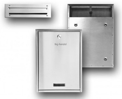 Briefkasten Heimwerker Renz Mauerdurchwurf Briefkasten Edelstahl 5 Mm Mauer Entnahme Hinten Mdh31 Marbo Nieruchomosci Pl