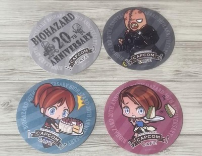 Resident Evil Baiohazard Coaster  Capcom Store Cafe