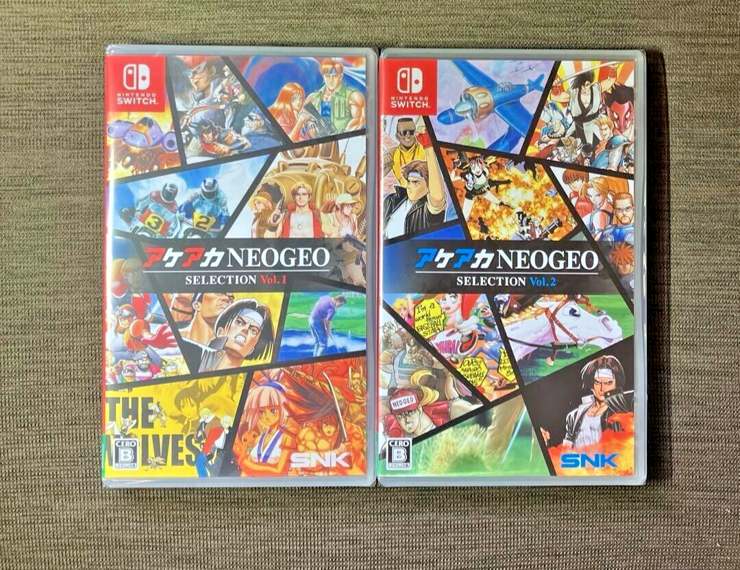 ACA NEOGEO Selection Vol. 1 & Vol. 2 SET Japan New | eBay ACA NEOGEO Selection Vol. 1 & Vol. 2 SET Japan New | eBay