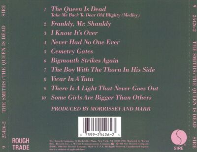 THE SMITHS - THE QUEEN IS DEAD NEW CD