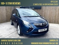 2015 Vauxhall Zafira Tourer 1.4i Turbo SRi Euro 6 5dr MPV Petrol Manual