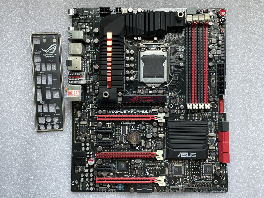 Asus M5F MAXIMUS V FORMULA Desktop LGA 1155 Intel Z77 ROG