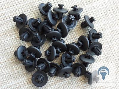 10x Radkasten Radhaus Clips für Peugeot 206 307 406 607 807 Citroën C3 C4 C5 8  