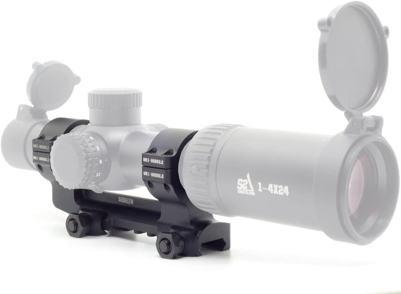 MK1 Cantilever Scope Mount, 30Mm Dual Ring for Picatinny Rail Riflescope Rings w