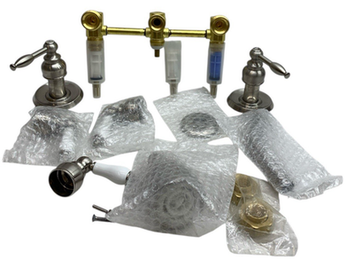 Timeless Brass Tub and Shower Faucet 5-Inch Reach KB238PL MISSING THE TUB FAUCET
