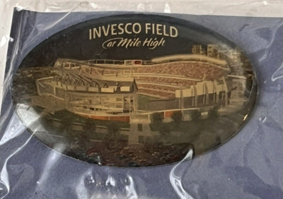 Denver Broncos 2001 Inaugural Season Invesco at Mile High Field Lapel Pin