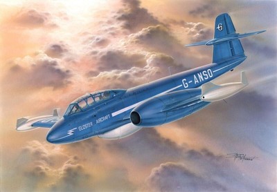 GLOSTER METEOR T Mk. 7.5 (RAE, BELGIAN & ISRAELI MKGS) #72317 1/72 SPECIAL HOBBY