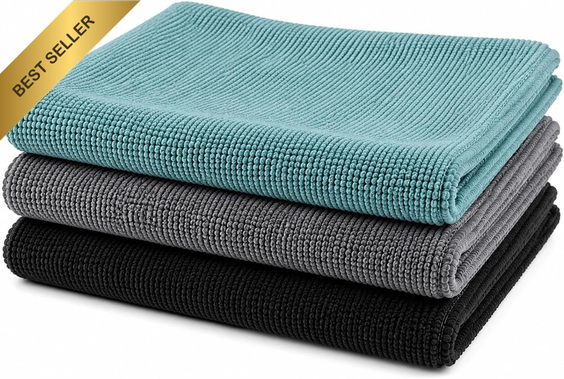 Microfiber Kitchen Cleaning Cloths Pack of 15 Pieces | Reusable, Ultra Absorbent