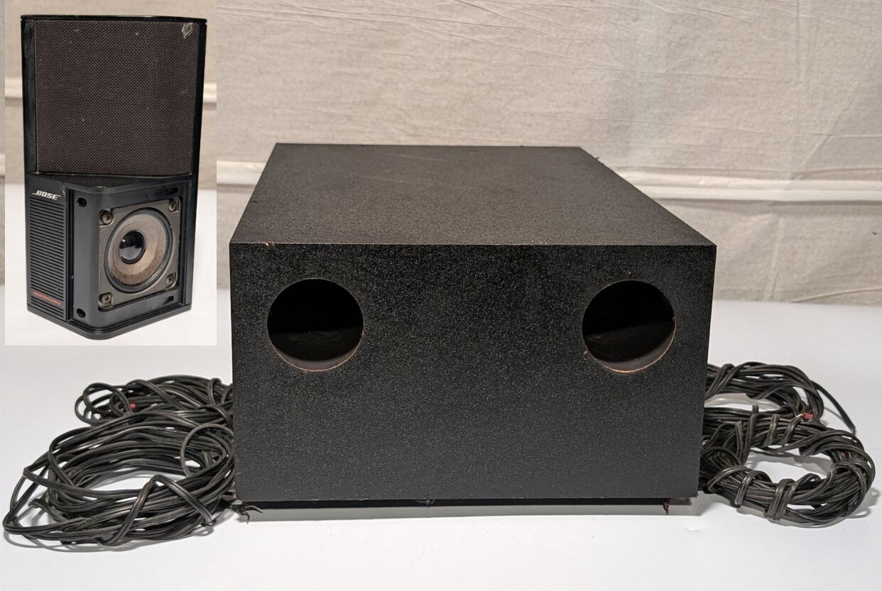 Bose SE-5 Acoustimass Subwoofer Base Unit, Stereo Home Audio