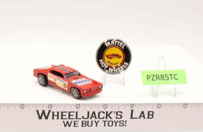 Mongoose Red Enamel Hot Wheels 1970 Mattel Vintage Redline RL WITH BUTTON