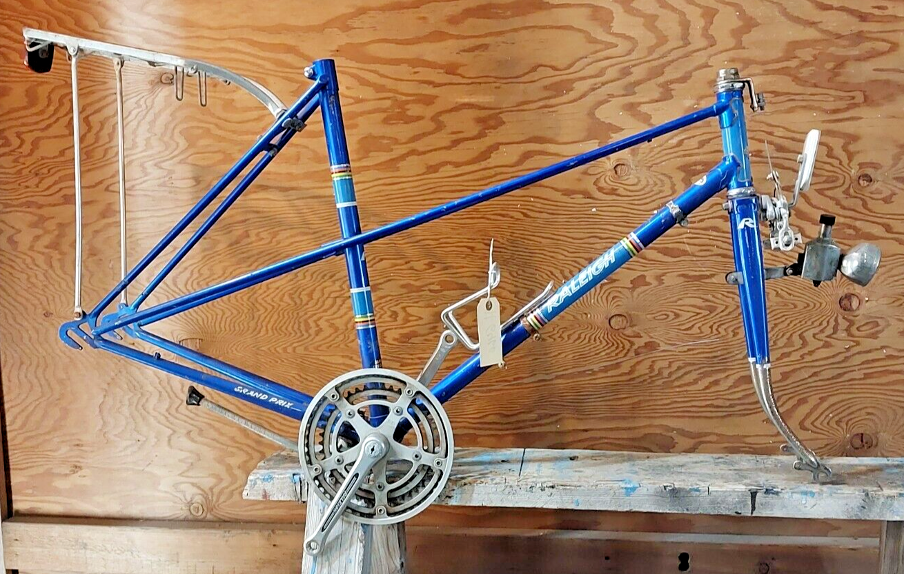 1985 Raleigh Mixte Touring Road Bike Frame Set Medium 56cm