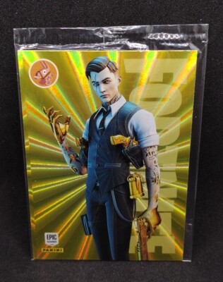 Midas Laser Holo #218 2021 Panini Fortnite Series 3 Unopened Sealed
