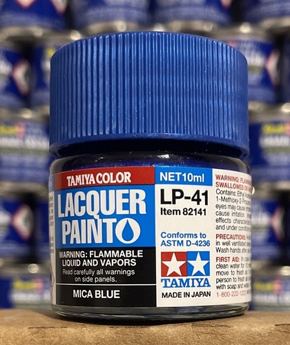 Tamiya Color lacquer color LP-41, Mica Blue. | eBay