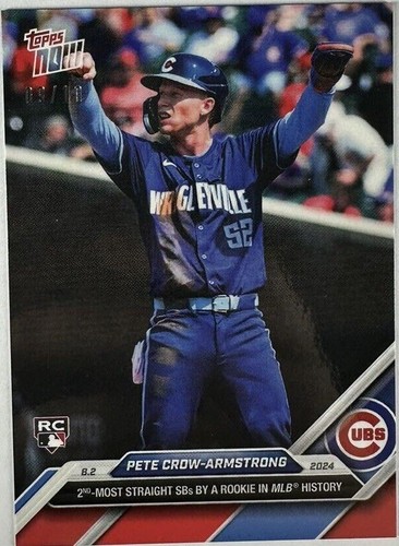 2024 Topps Now - Pete Crow-Armstrong #503